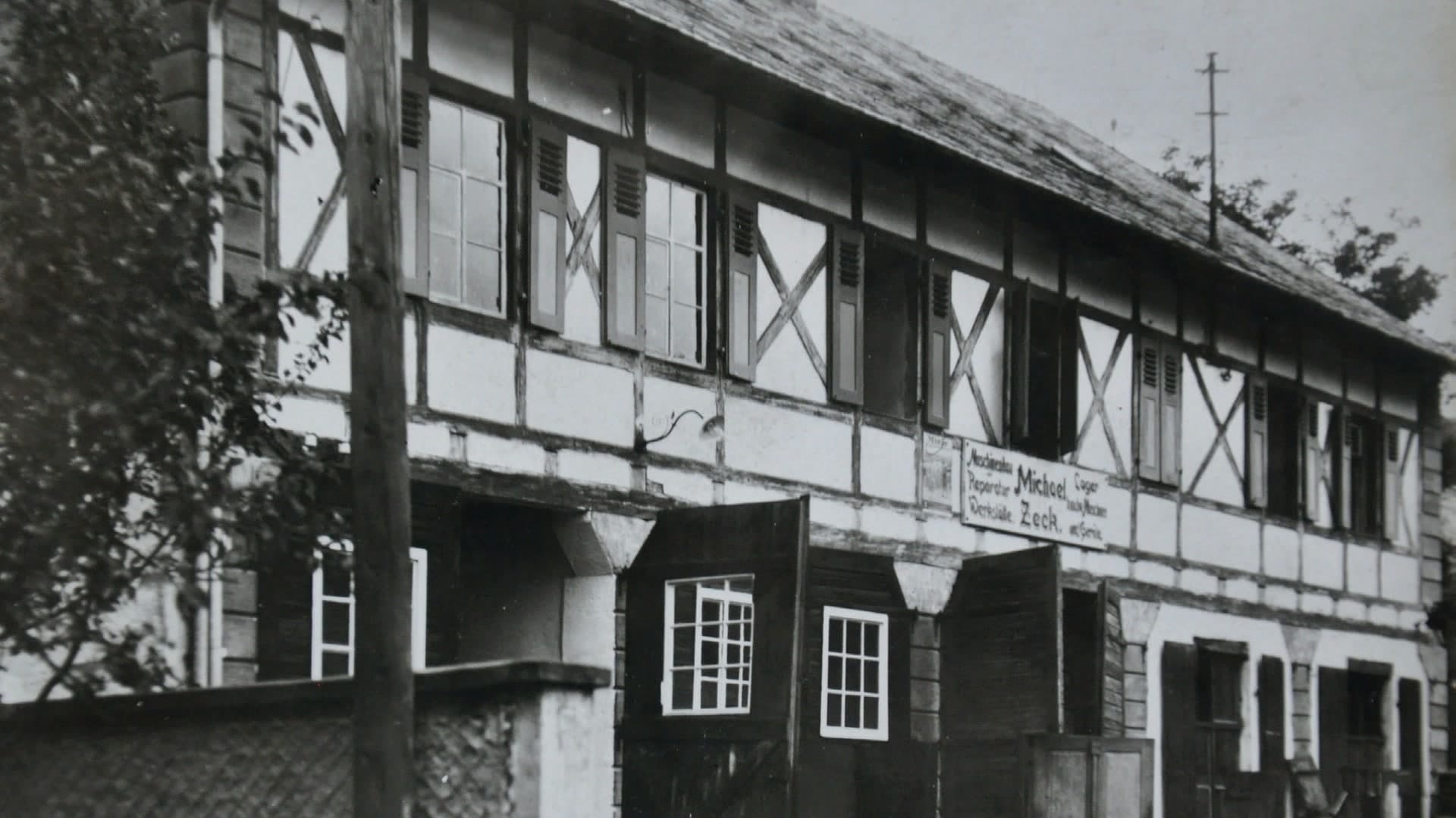 Altenbach 19 – first operating location in Scheßlitz until 1928