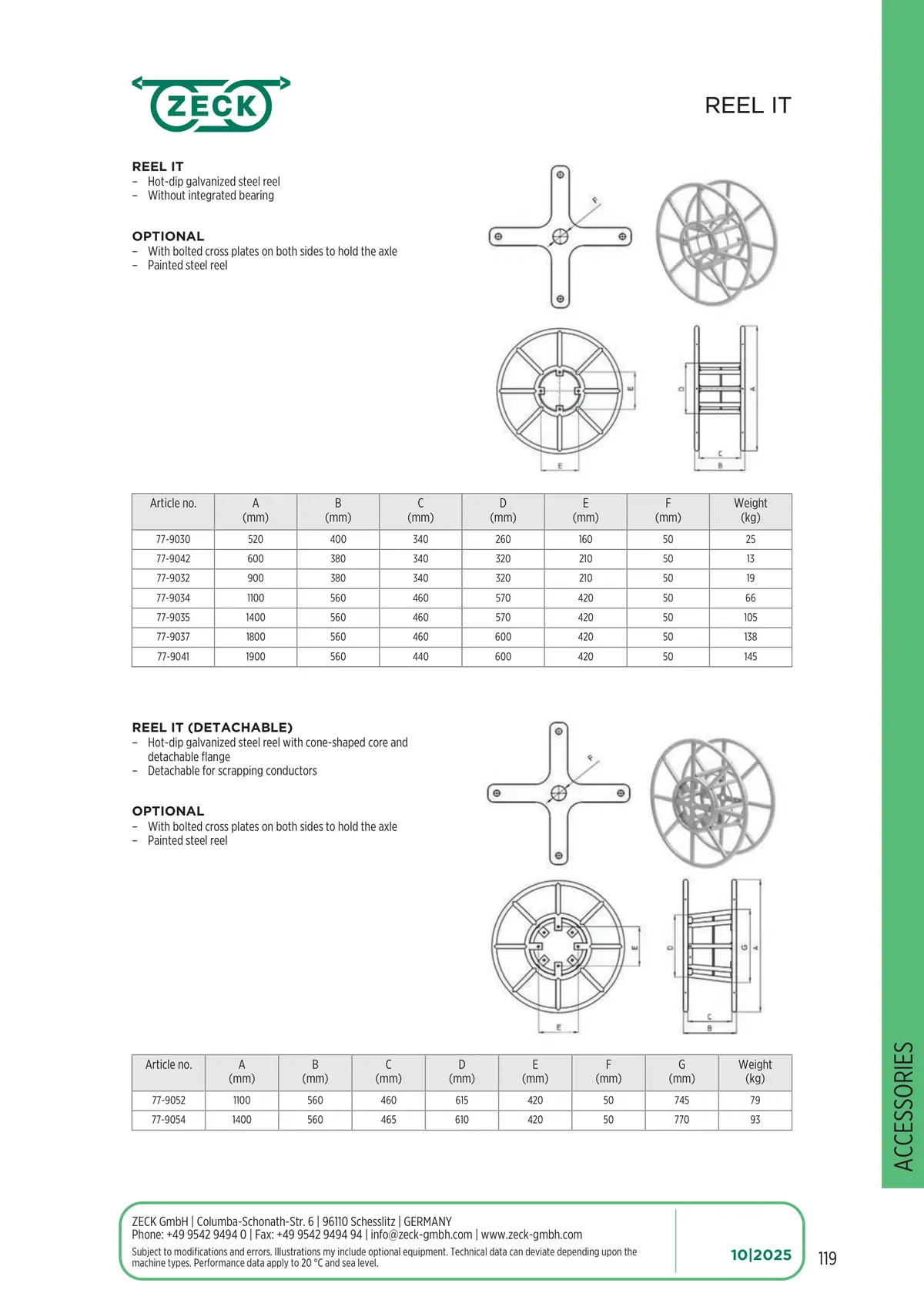 Catalogue page 119: REEL IT