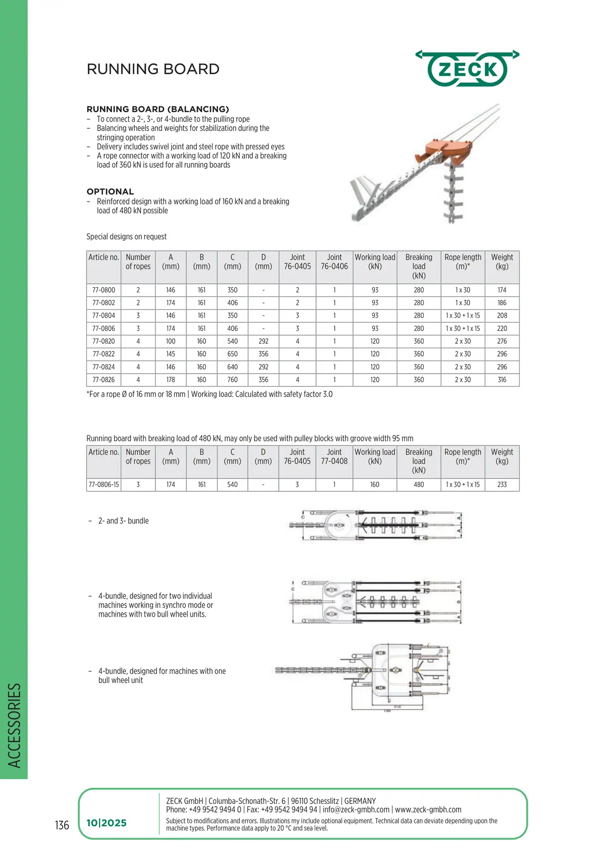 Catalogue page 136: RUNNING BOARD