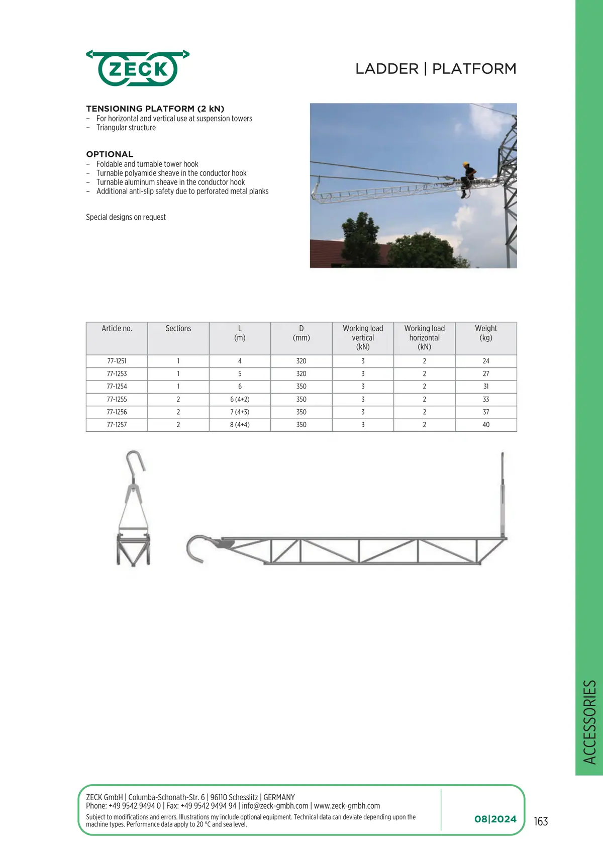 Catalogue page 163: LADDER | PLATFORM
