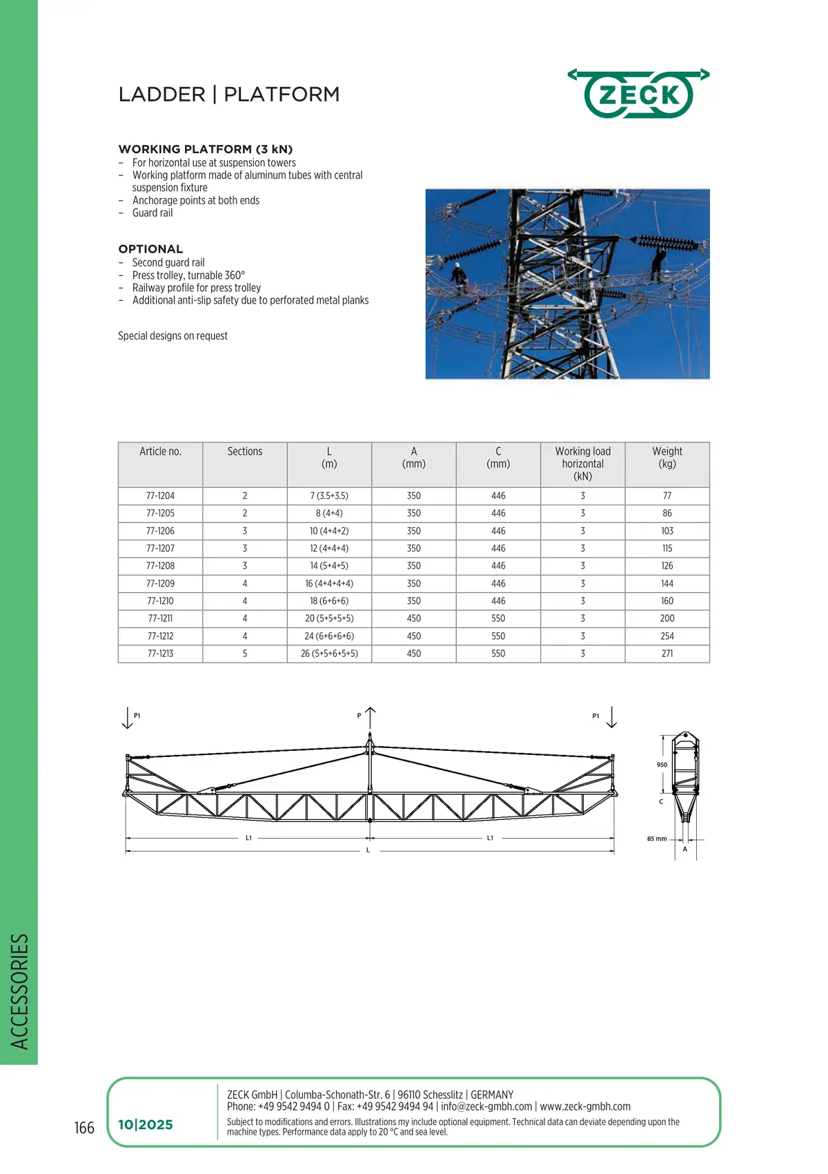 Catalogue page 166: LADDER | PLATFORM
