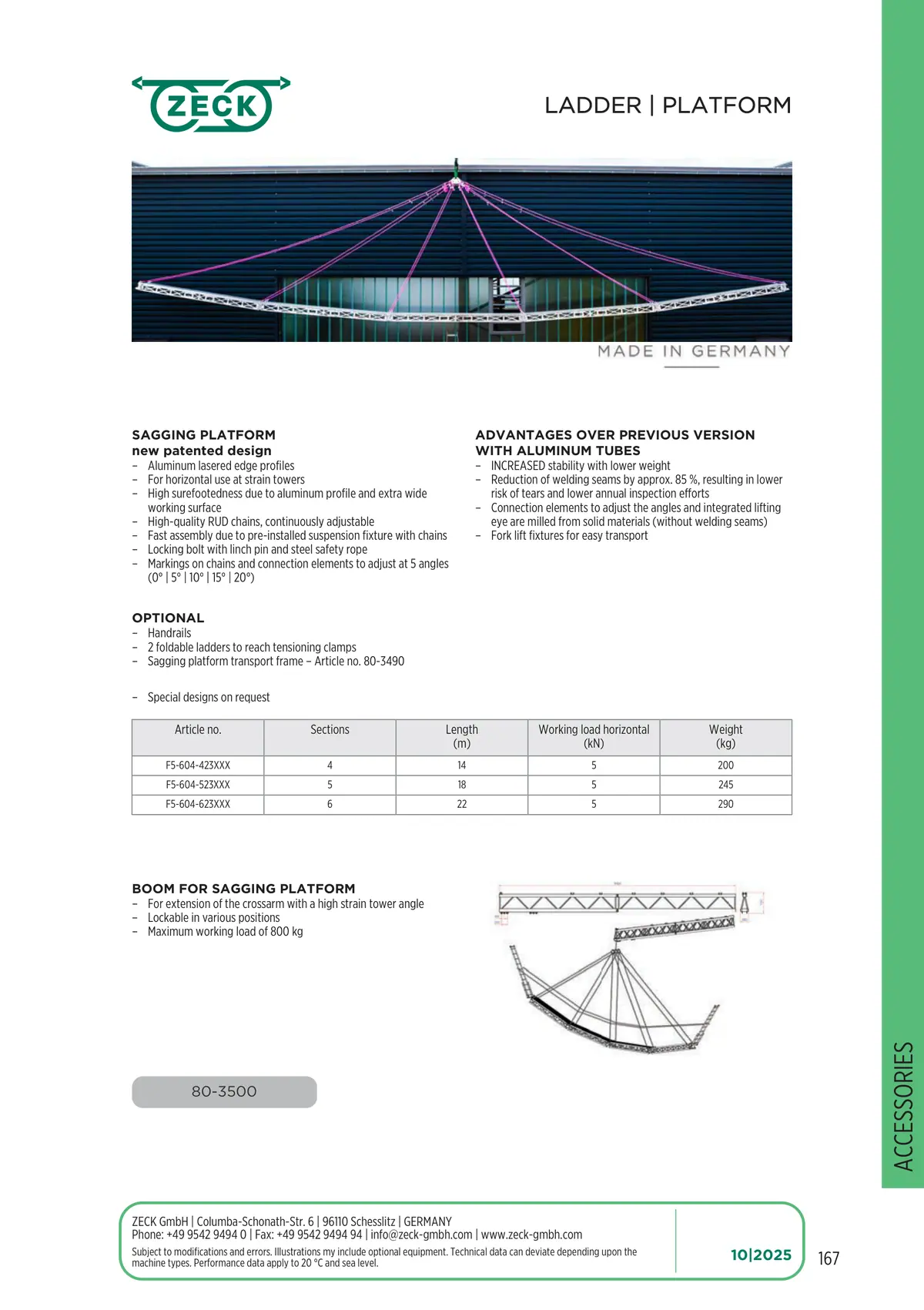 Catalogue page 167: LADDER | PLATFORM